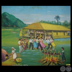 HAY CHIPA ASADO Y SIGA EL BAILE, 1977 - Obra de IGNACIO NÚÑEZ SOLER